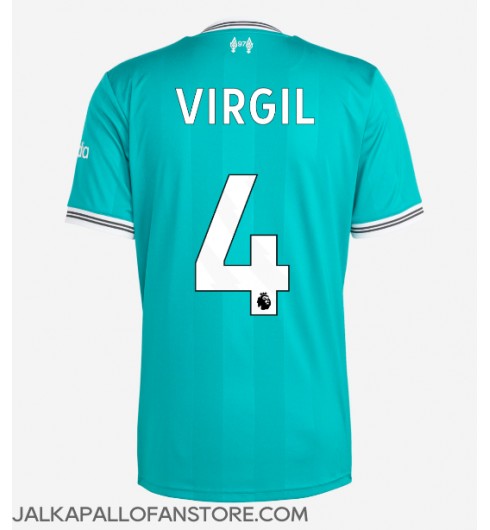 Liverpool Virgil van Dijk #4 Kolmaspaita 2025-26 Lyhythihainen Liverpool Virgil van Dijk #4 Kolmaspaita 2025-26 Lyhythihainen